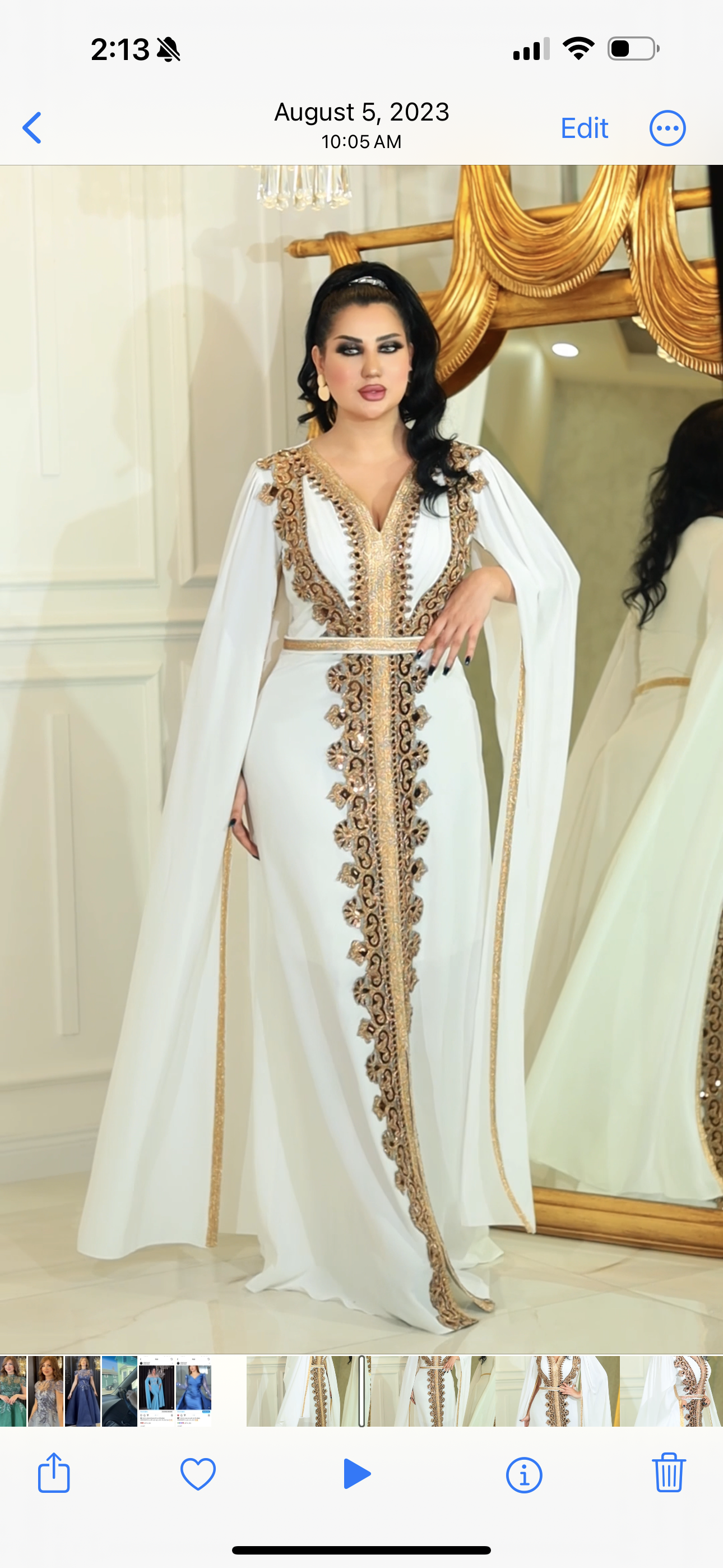 Fit Rashid Kaftan Size 48