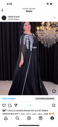 Mrs Mansour dress size 18