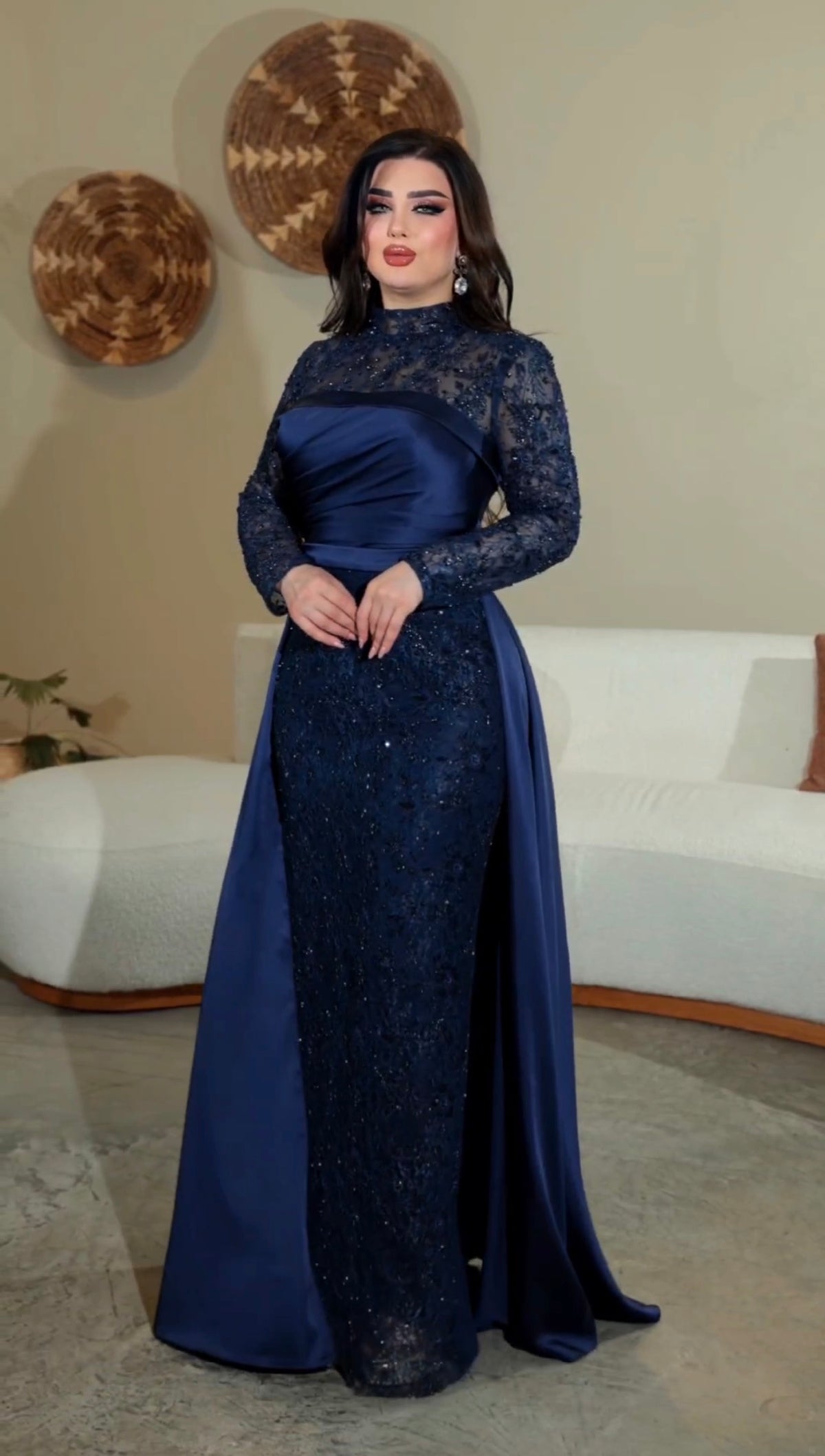 Navy Blue Dress