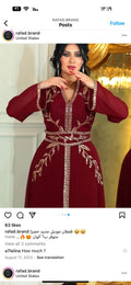 Om fajer kaftan size 50 and 48
