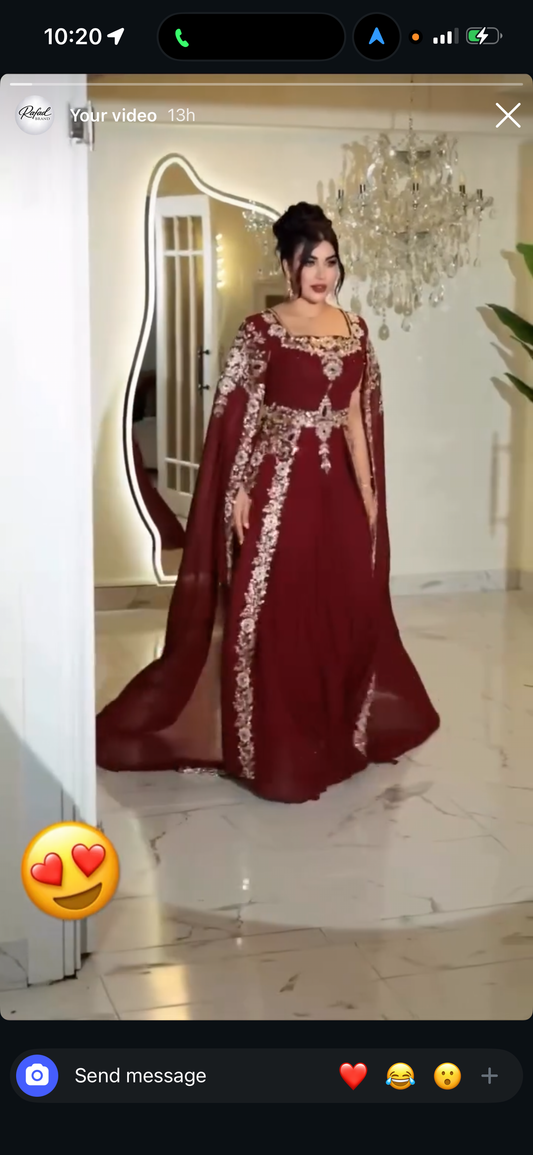 Nabilah Kaftan Size 16