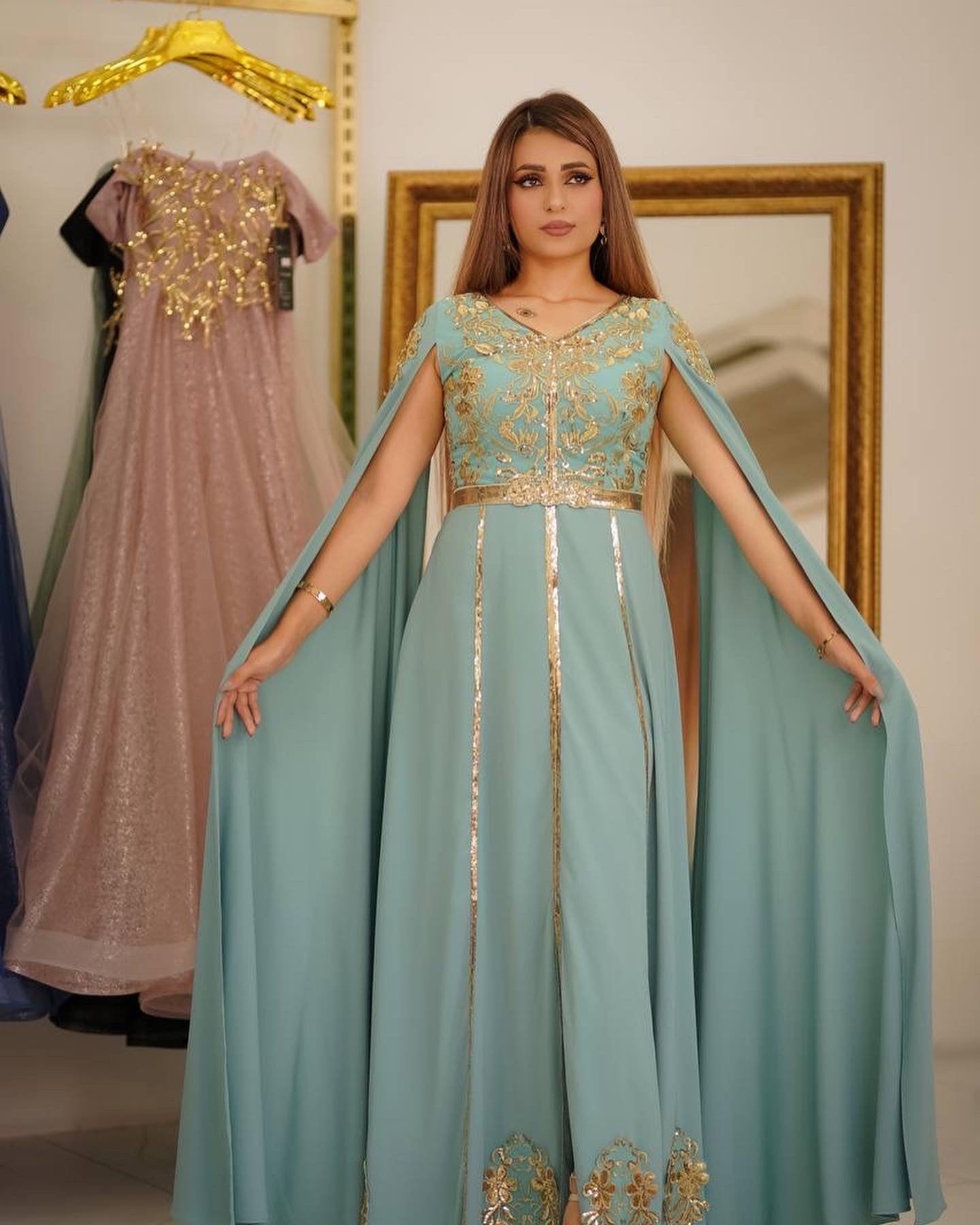 Pistachio Kaftan