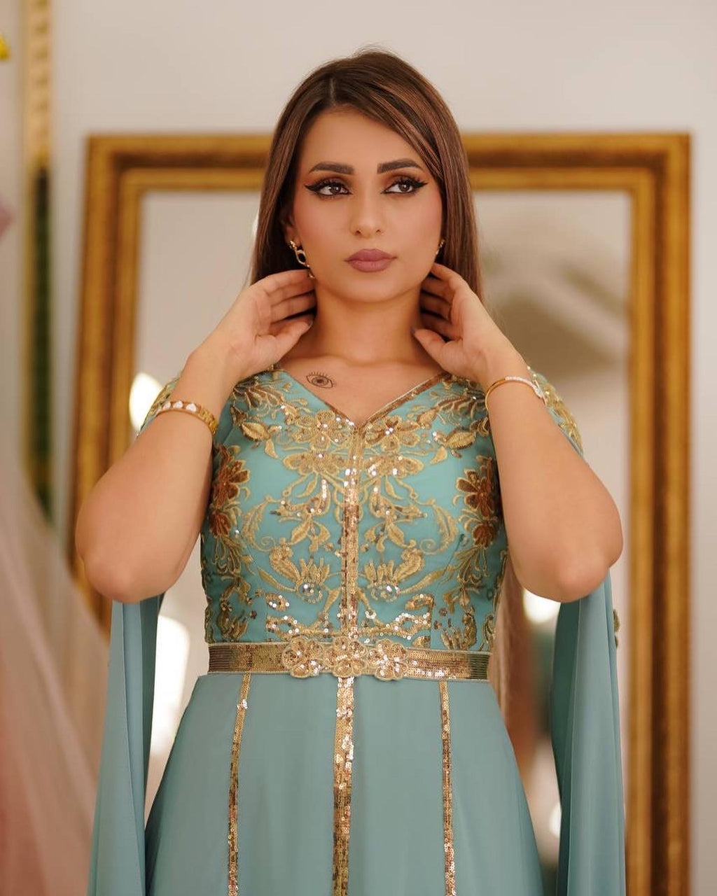 Pistachio Kaftan